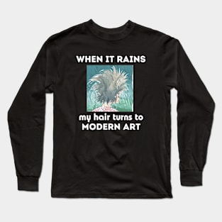 When it rains Long Sleeve T-Shirt